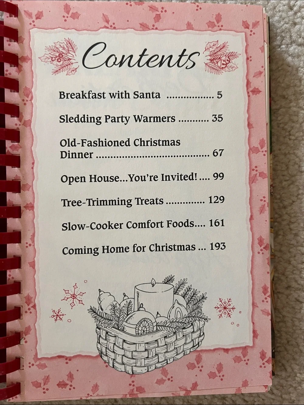Gooseberry Patch Hometown Christmas Cookbook - EC